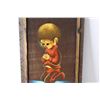 Image 3 : Framed Vintage Velvet Painting - 13 1/2" x 22 1/2"