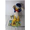Image 1 : Vintage Donald Duck Stuffed Animal, Books and Toys