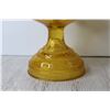 Image 2 : Yellow Glass Kerosene Lamp