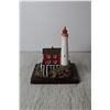 Image 4 : Lighthouse and Boat Figurines, Boat Windcatcher
