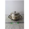 Image 1 : Silver Plated Covered Dish