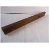 Image 2 : 28" Brass and Wood Level