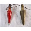Image 2 : (2) Vintage Plumb Bobs