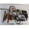 Image 2 : Electric Drill(working),Screwdrivers, Small Oiler and misc.