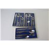 Image 4 : (3) Sets of Konge Tinn - Cutlery (Norwegian Pewter)