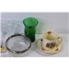 Image 2 : Glass Coasters - Glasses - Plate - Queen Elizabeth Tea Cup & Saucer - Misc. Items