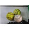 Image 2 : (3) Softballs, (2) Baseball Gloves, (4) Tennis Balls, (2) Pairs of Shoes, Misc.