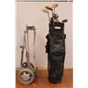 Image 1 : * (12) Spectra Golf Clubs / Bag & Cart