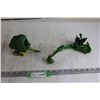 Image 1 : John Deere Die Cast Round Baler and Backhoe Attachment - 1/32 Scale