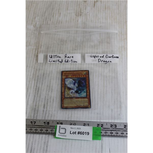 Yu-Gi-Oh Light and Darkness Dragon Card - Ultra Rare, Limited Edition ...