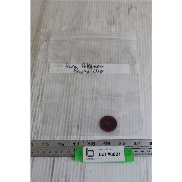 Rare Pokemon Playing Chip