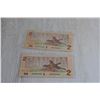 Image 4 : ^ (2x Bid Price) (2) 1986 Canadian $2 Bills