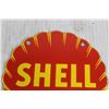 Image 2 : Shell Gasoline Sign - 6" x 6"