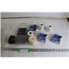 Image 1 : (3) Universal Calculator Spools, Casio Printing Calculator, Misc. Office Supplies