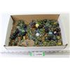 Image 1 : Bag of Vintage Marbles & Shooter Marbles