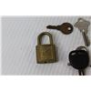 Image 2 : Vintage House & Car Keys - Slay Maker Padlock