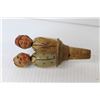 Image 6 : (2) Vintage Statues - Vintage Carved Bottle Cork