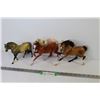 Image 1 : (3) Vintage Plastic Horses