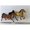 Image 1 : (2) Vintage Plastic Horses