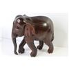 Image 2 : (2) Carved Wooden Elephants