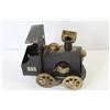 Image 2 : (2) Locomotive - Weld Art Pieces (smaller one is an ashtray)