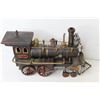 Image 5 : (2) Locomotive - Weld Art Pieces (smaller one is an ashtray)