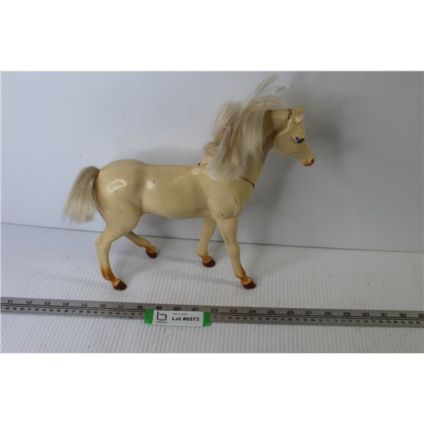 Vintage Plastic Horse w/Adjustable Neck