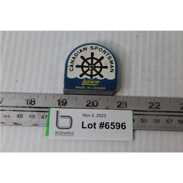 Lufkin Canadian Sportsman Measuring Tape (end on tape missing)