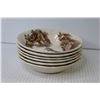 Image 4 : (6) Johnson Brothers Ironstone - Sm Bowls - The Old Mill