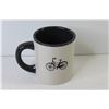 Image 3 : (2) Cups by Ganz - Bicycle Themed