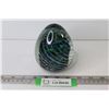 Image 1 : Egg Shaped - Art Glass - Paperweight