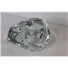 Image 2 : (2) Glass Candle Holders - Glass Turtle