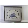 Image 1 : Framed Print of Duck Nesting (20"w x 17 1/4")