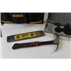 Image 4 : DeWalt Tool Bag - Mud Knives - Hole Saw - Hammer - Level