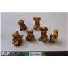 Image 1 : (6) Bunny Figurines