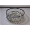 Image 2 : Cut Glass Serving Dish & Bowl Set / Decorative Plates (2)