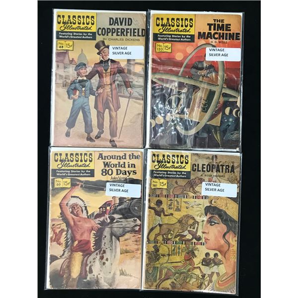 LOT OF COMICS VARIOUS TITLES (CLASSICS ILLUSTRATED)