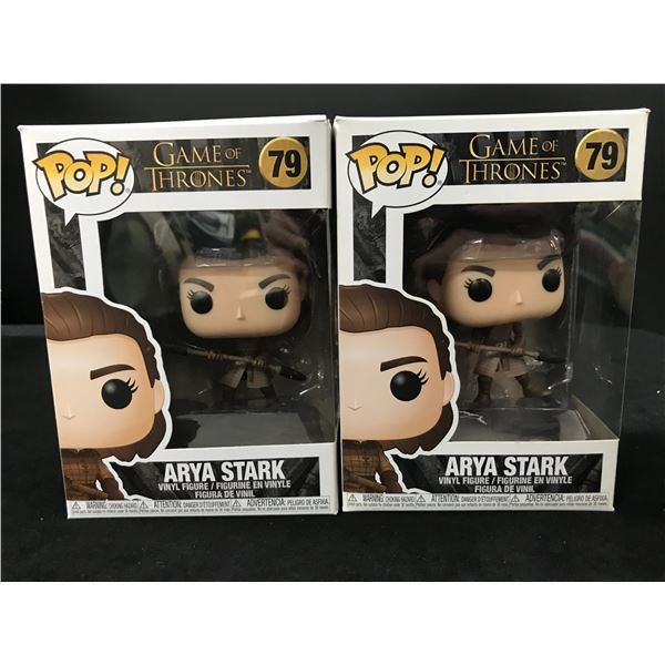 LOT OF ARYA STARK GAME OF THRONES FUNKO POPS