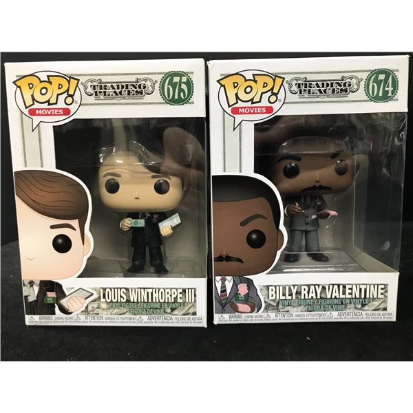 LOT OF TRADING PLACES FUNKO POPS