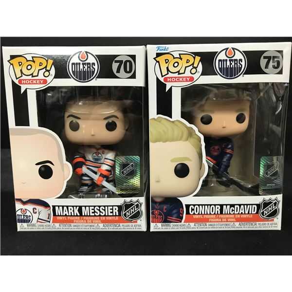 LOT OF EDMONTON OILERS FUNKO POPS