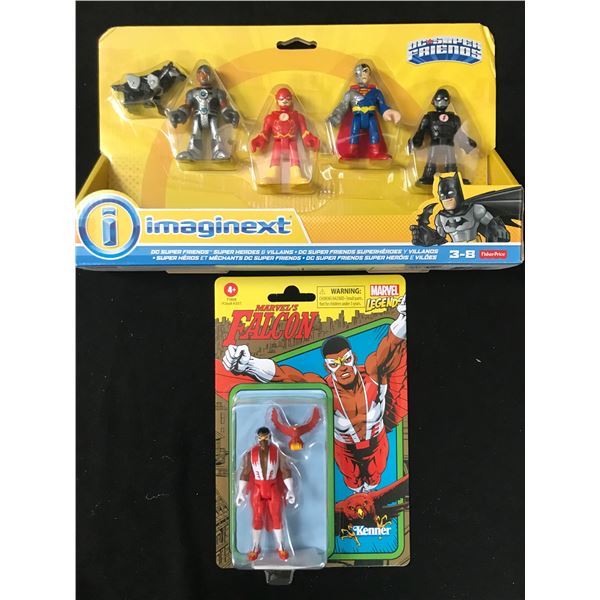 LOT OF SUPERHERO FIGURES