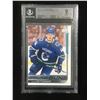 Image 1 : 2018-19 UPPER DECK NO.248 ELIAS PETTERSSON YOUNG GUNS RC BECKETT GRADED 9