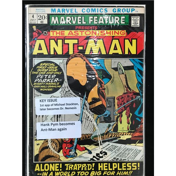 MARVEL COMICS NO.4 THE ASTONISHING ANT-MAN (HANKPYM BECOMS ANT-MAN AGAIN)