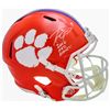 Image 1 : Travis Etienne Autographed Clemson Tigers Full Size Replica Speed Helmet 2018 Natl Champs Beckett