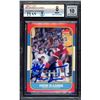 Image 1 : 1986-87 FLEER NO.82 HAKEEN OLAJUWON BECKETTE AUTHENTICATED AUTO AND GRADED 8