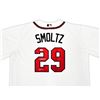 Image 2 : Atlanta Braves John Smoltz Autographed White Nike Jersey Size XL "HOF 15" Beckett