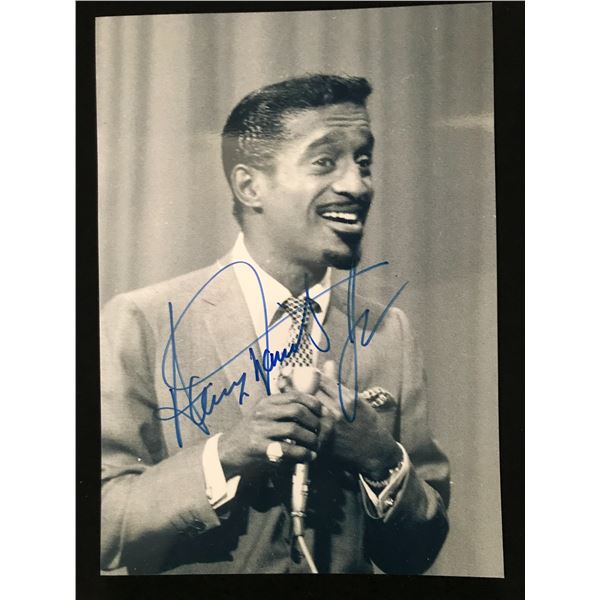 SAMMY DAVID JR SIGNED 8X10 PHOTO RA COA