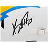 Image 2 : Keenan Allen Autographed Chargers White Full Size Speed Helmet Beckett