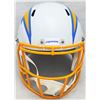 Image 3 : Keenan Allen Autographed Chargers White Full Size Speed Helmet Beckett