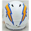 Image 4 : Keenan Allen Autographed Chargers White Full Size Speed Helmet Beckett